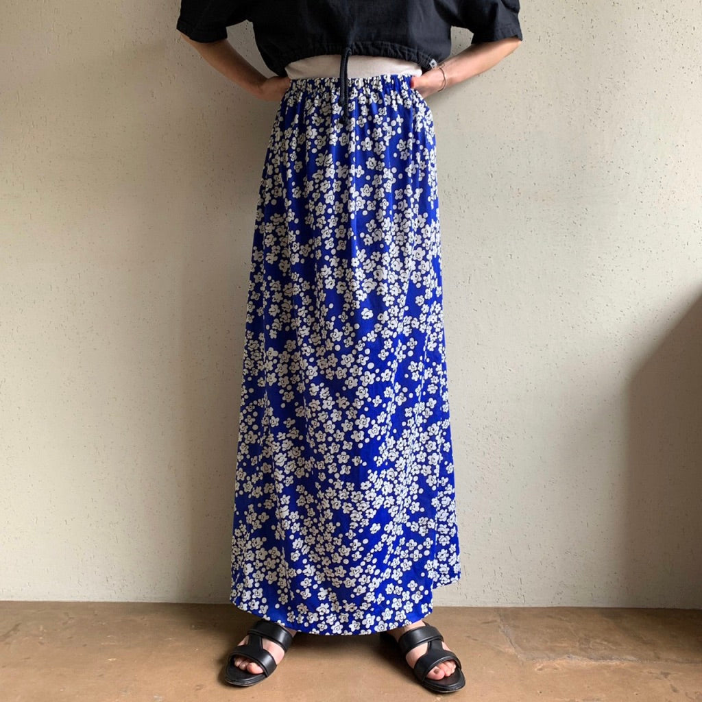 80s Print Skirt Made in USA