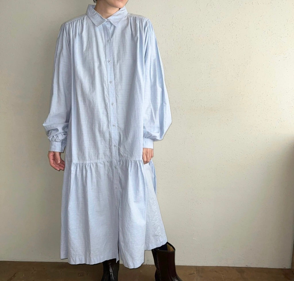 80s Shirt Dress Made in USA