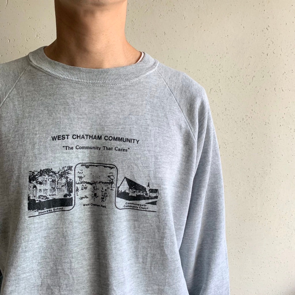 80s Printed Sweater Made in USA