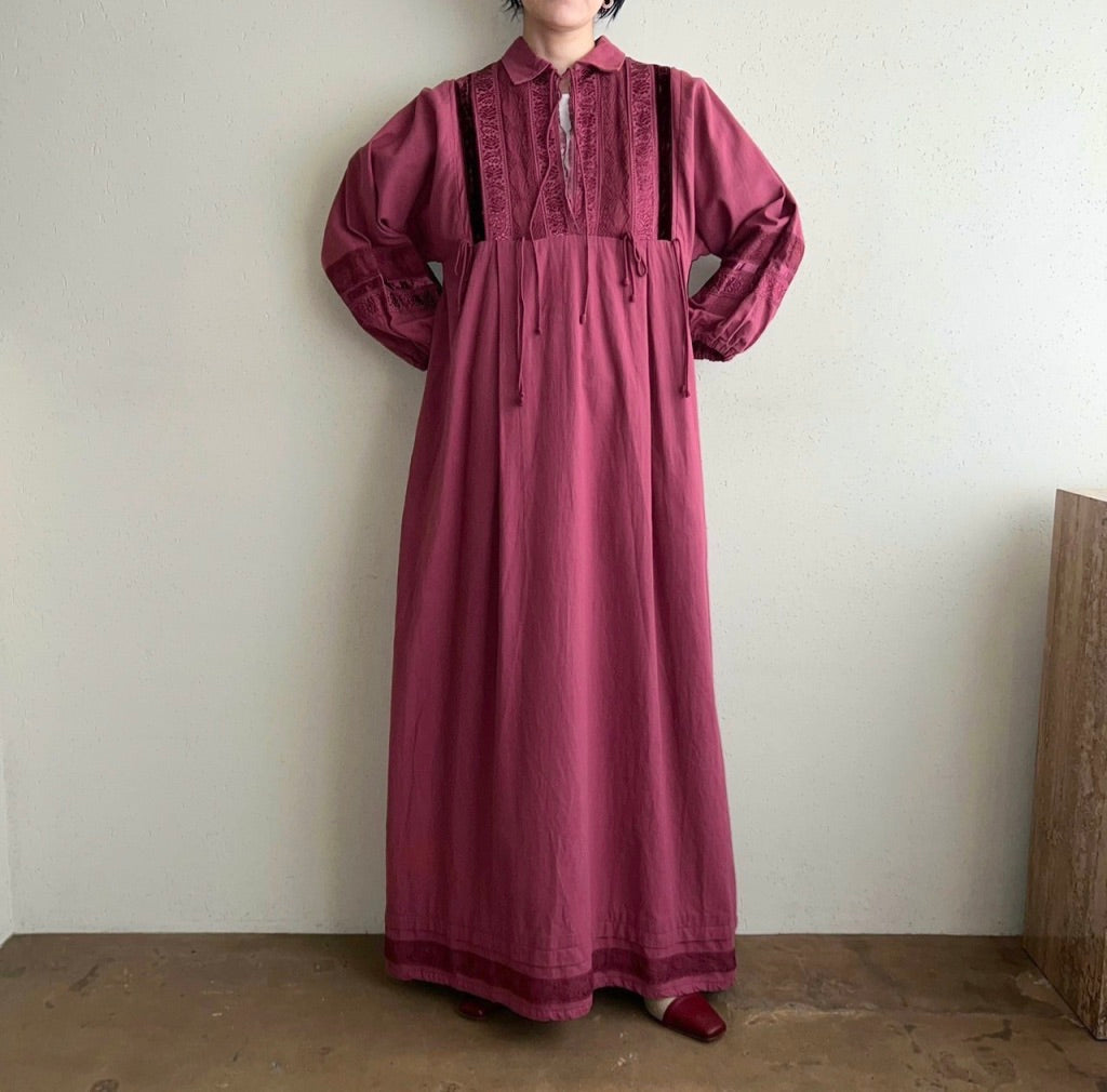 90s Embroidery Dress
