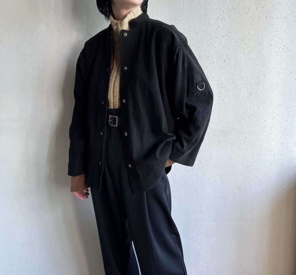 80s Suede Jacket Shirt