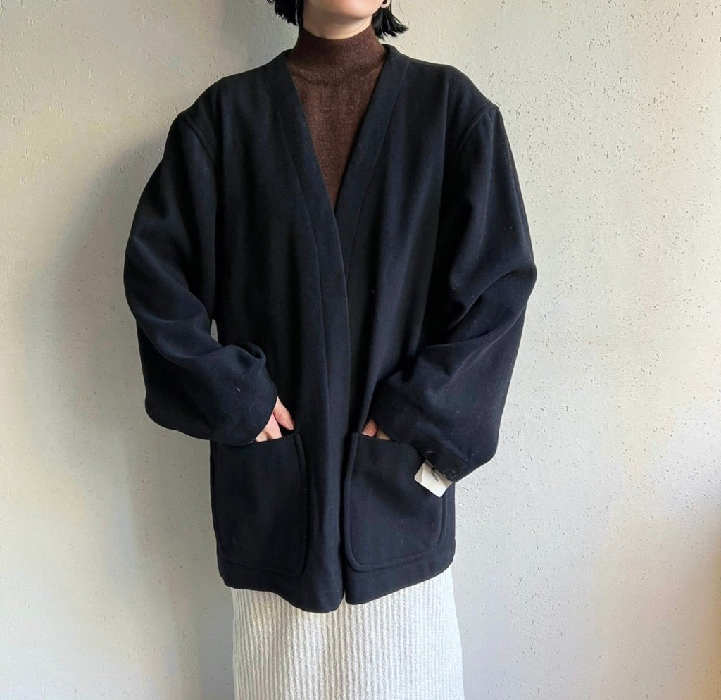 90s Wool Jacket Made in USA Dead Stock