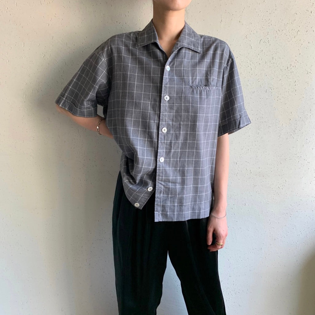 60s Plaid Box Shirts