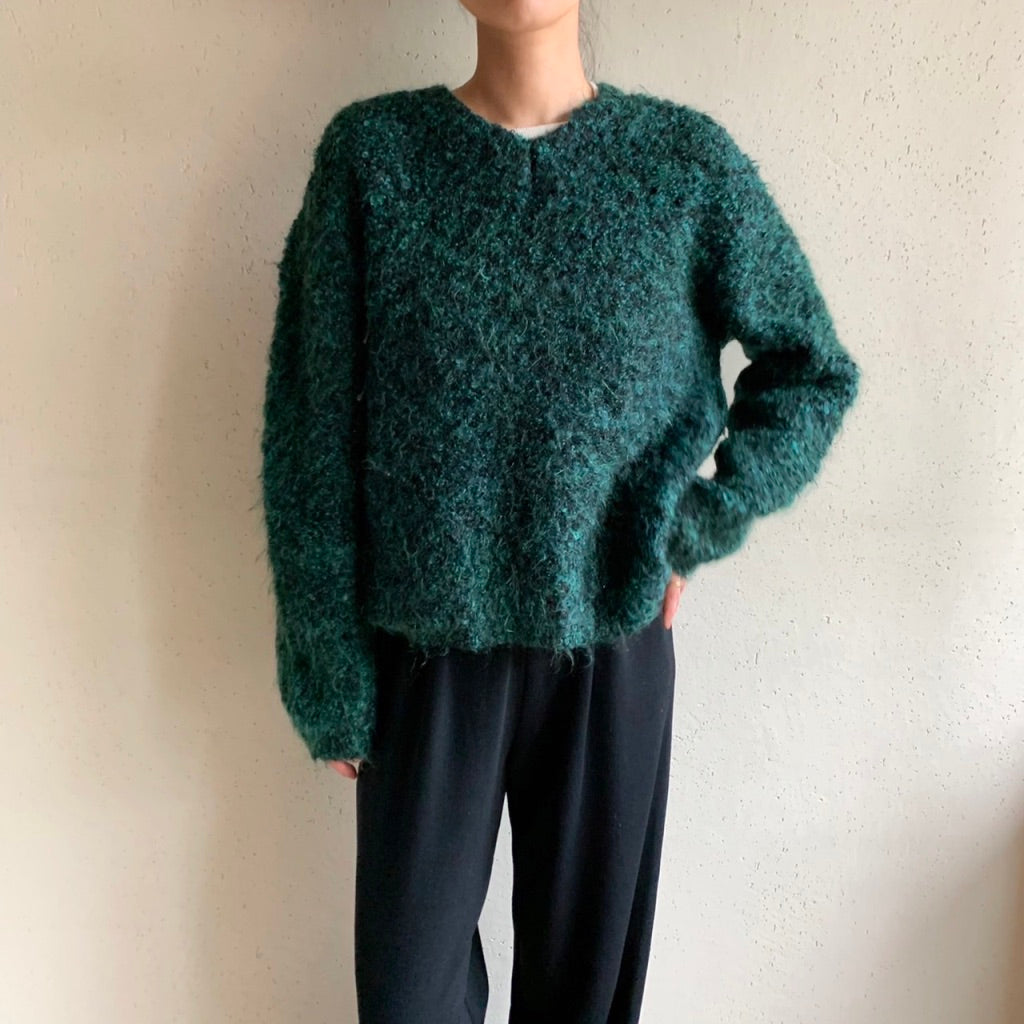 90s "northern isles" Mohair Knit
