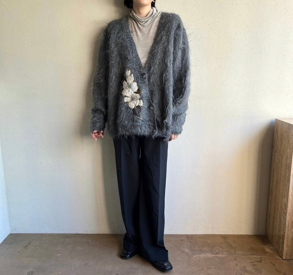 80s Knit Design Cardigan