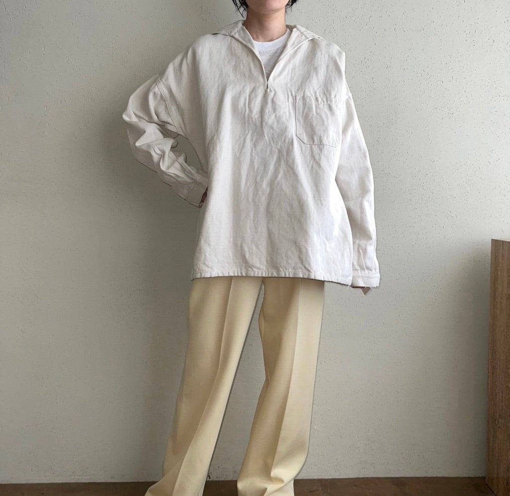 70s German Sailor collar shirt