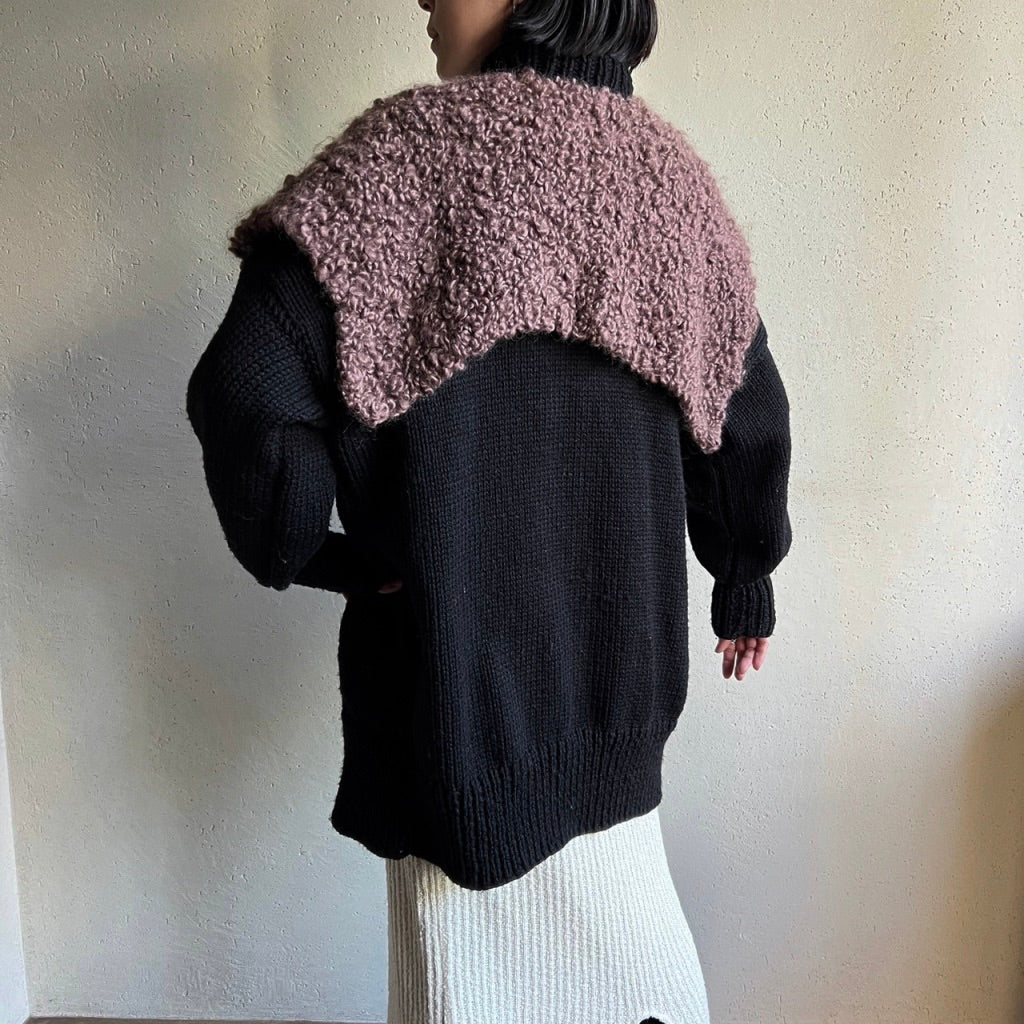 80s Design Knit Jacket
