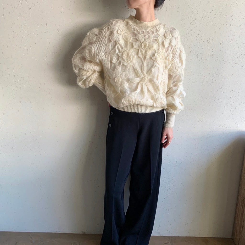 90s Mohair Design Knit