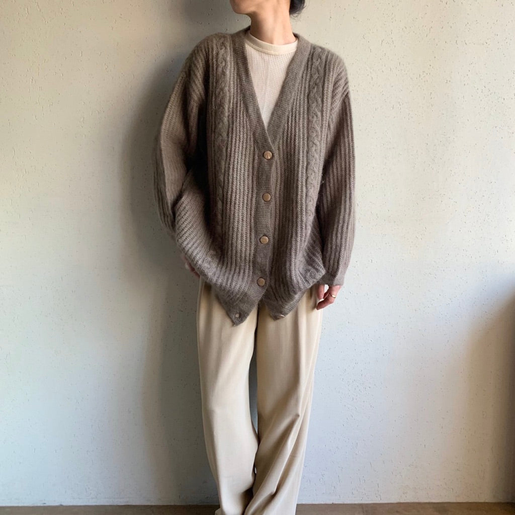 90s Mohair Knit Cardigan Made in Italy
