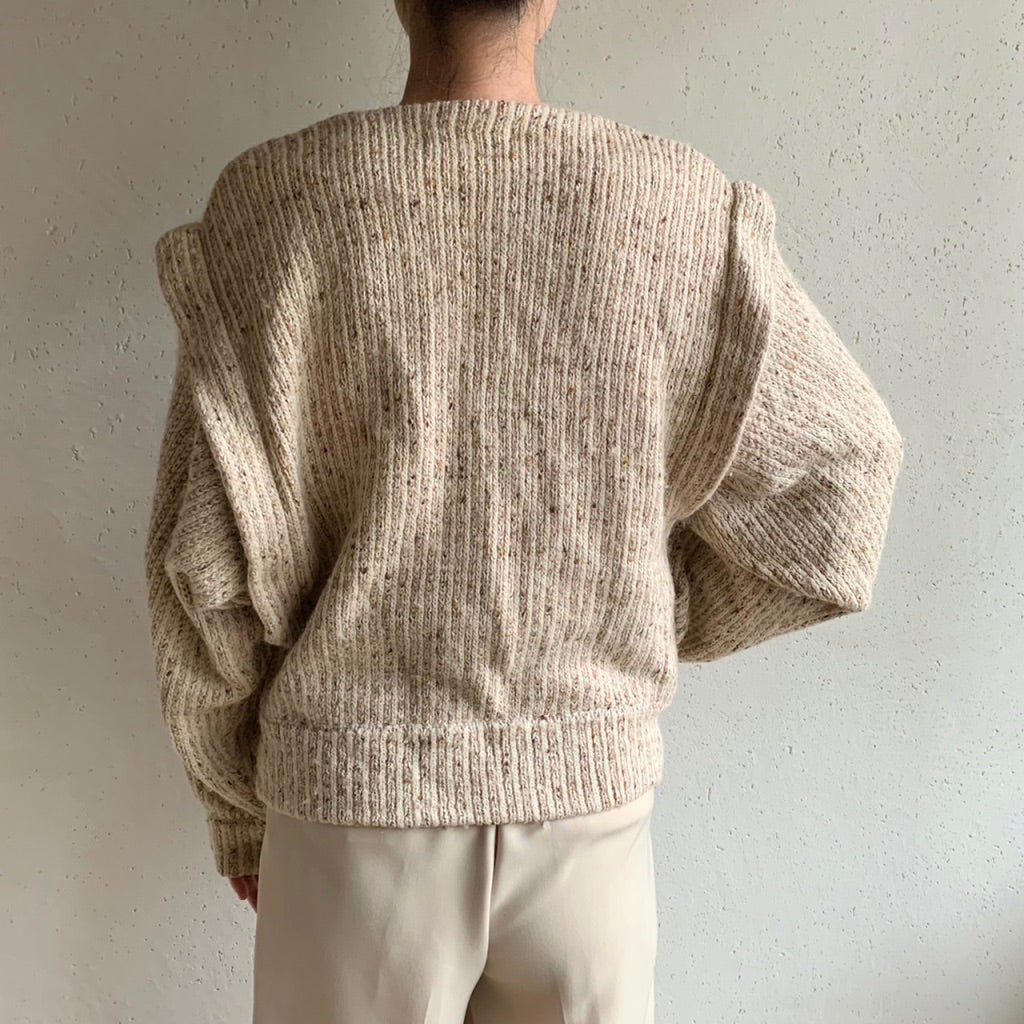 80s Design Knit Jacket