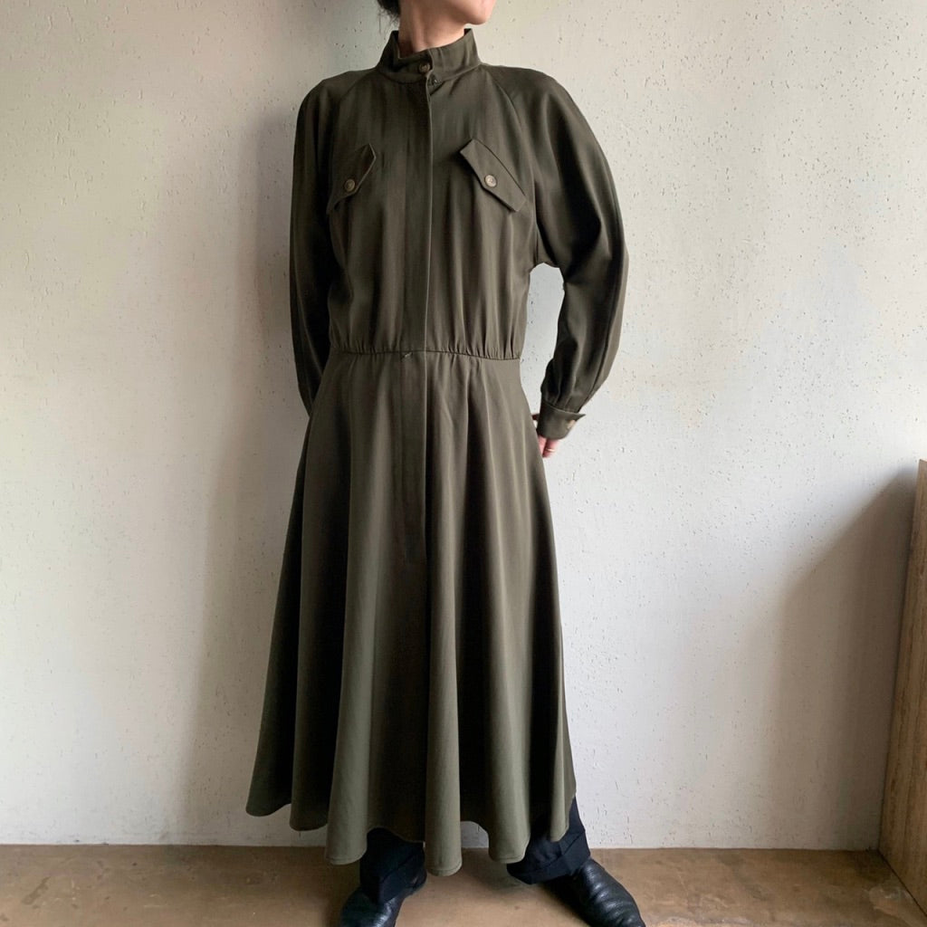 80s Wool Dress