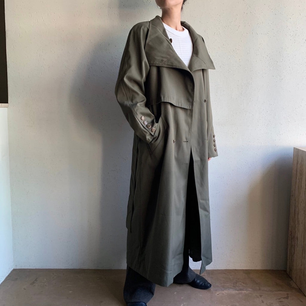 80s “GANTOS” Pleats Coat