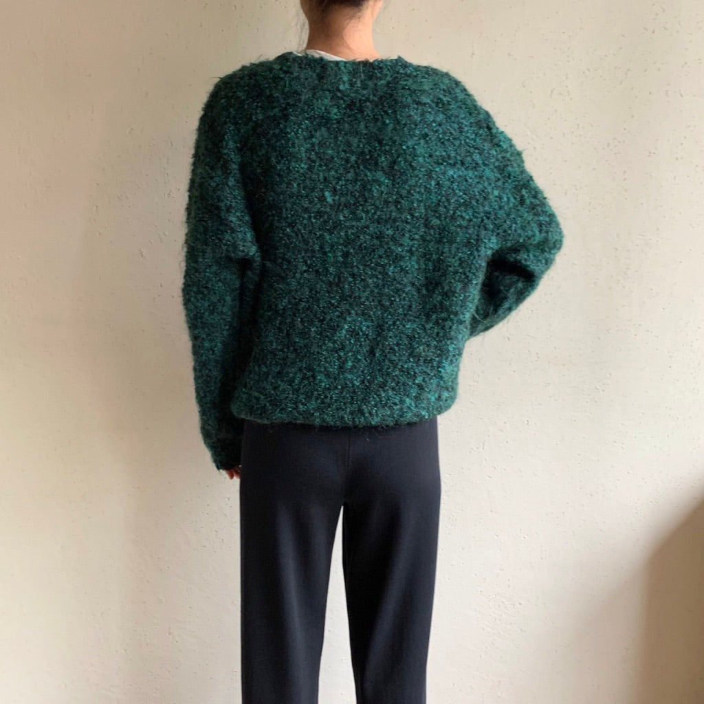 90s "northern isles" Mohair Knit