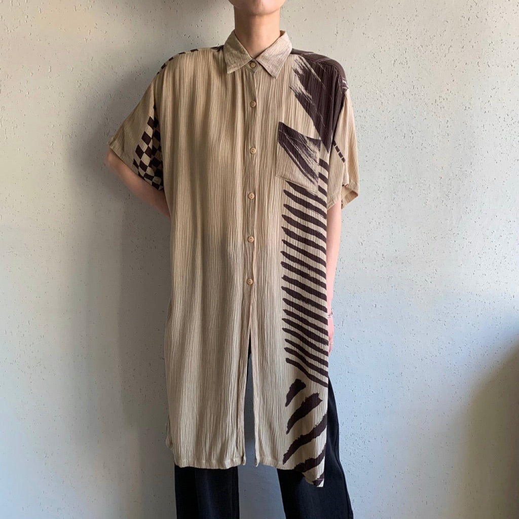 90s Pattern Long Shirts