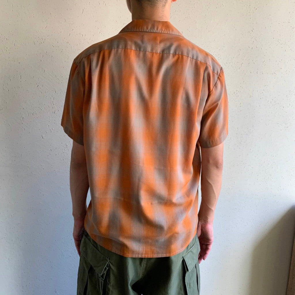60s McGREGOR Plaid Shadow Shirt