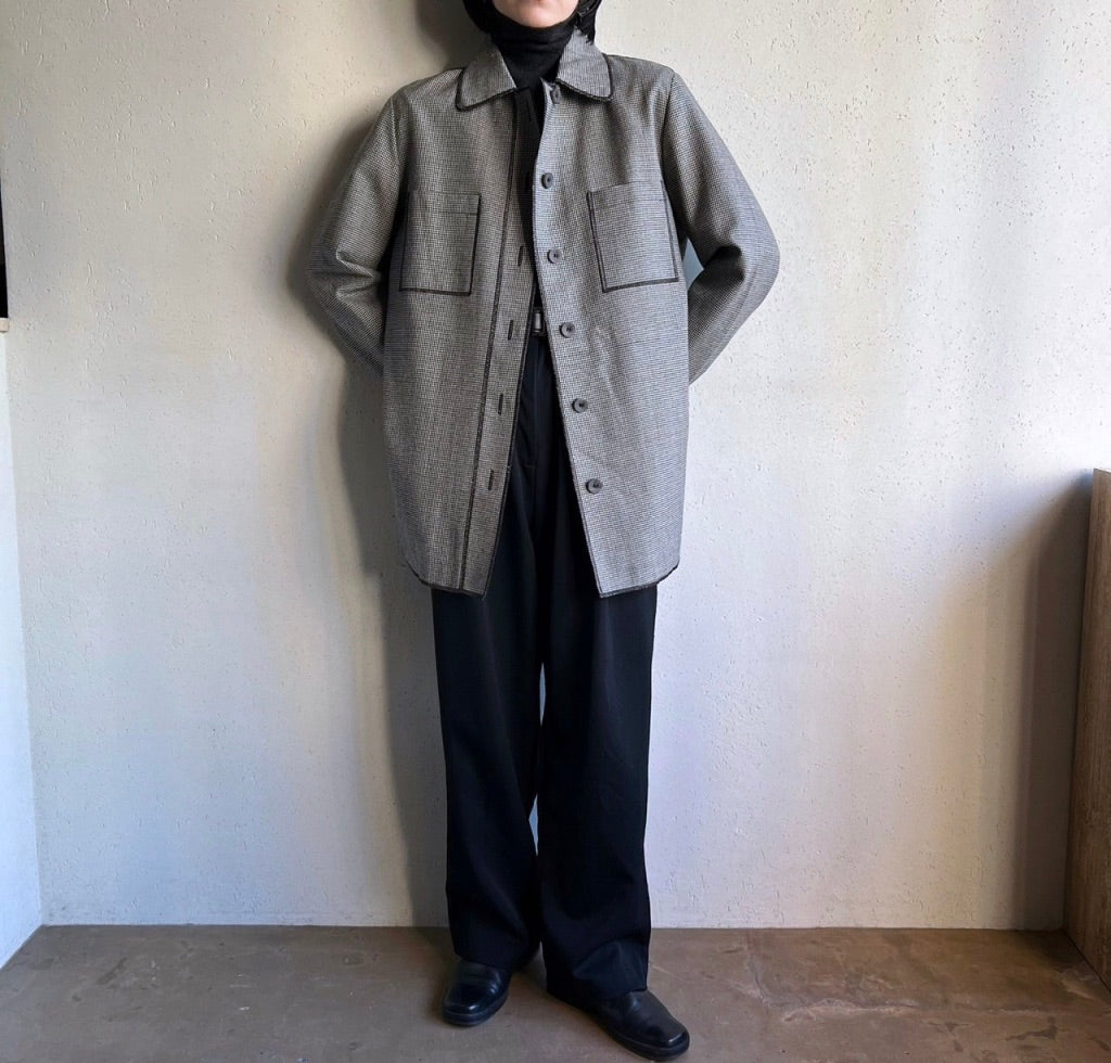 90s Wool Shirt Jacket