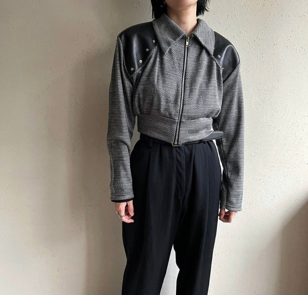 90s Zipped Top Made in Italy