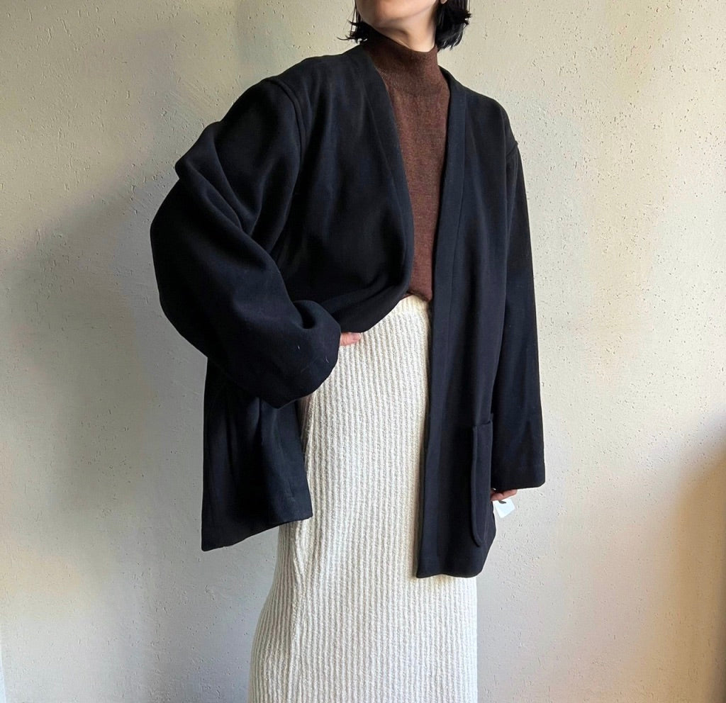 90s Wool Jacket Made in USA Dead Stock