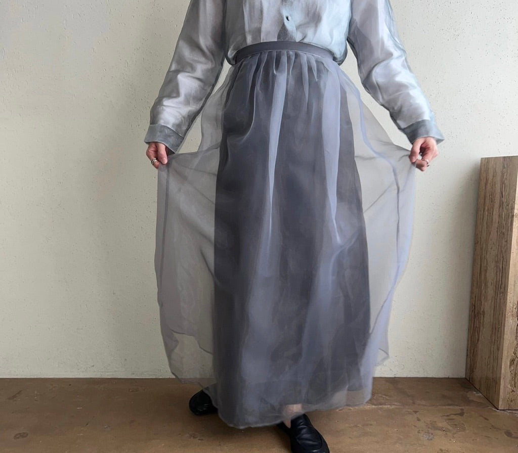 90s Sheer Design Skirt