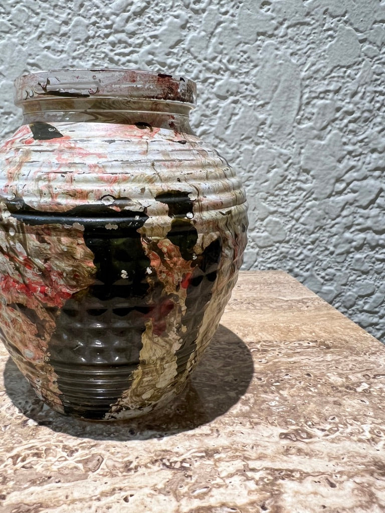 Vintage Abstract Vase