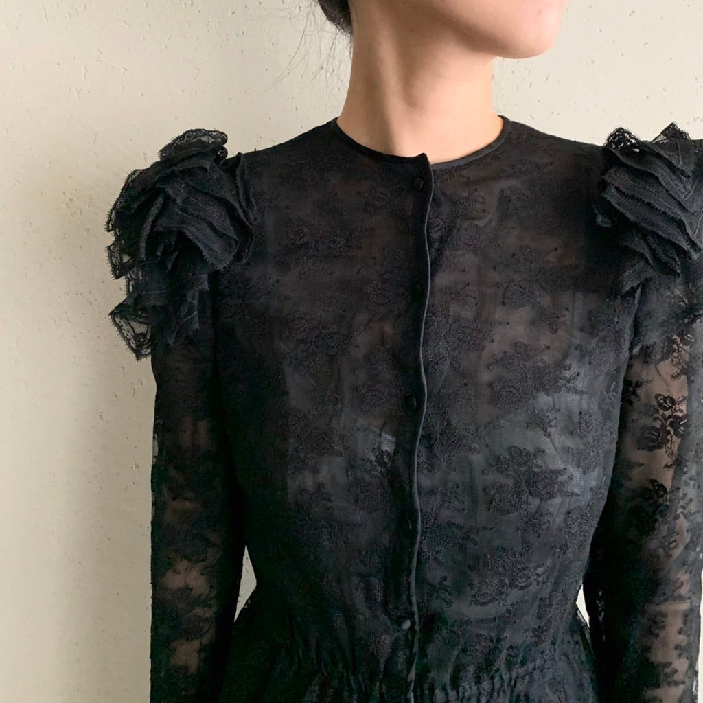 90s Lace Blouse