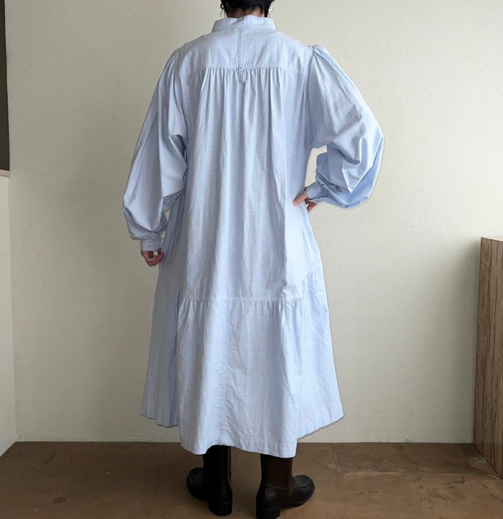 80s Shirt Dress Made in USA