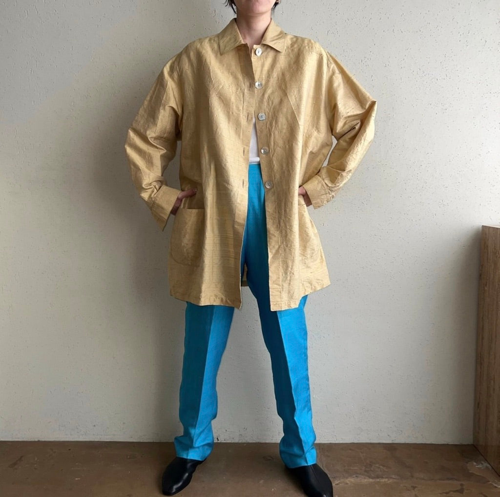 90s Silk Light Jacket Made in Italy