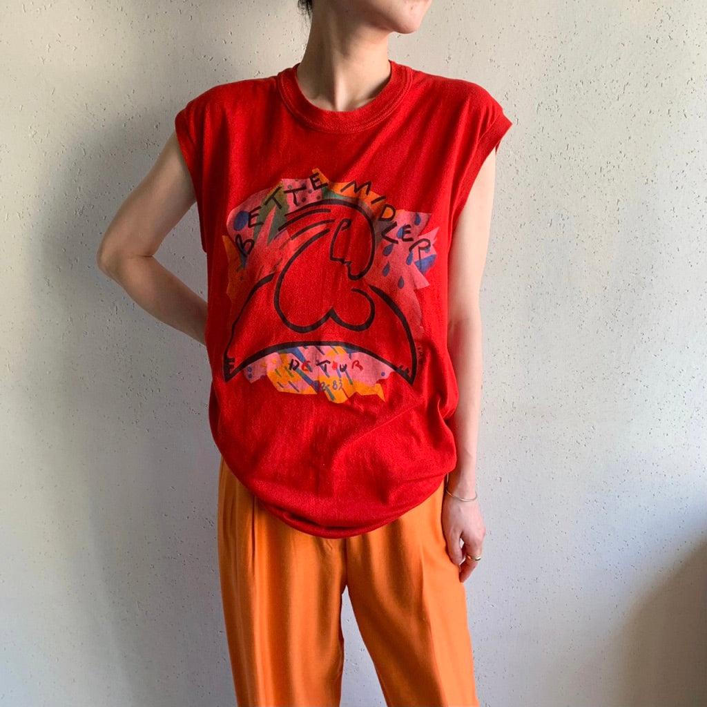 1982 "Bette Midler" T-shirt Made in USA