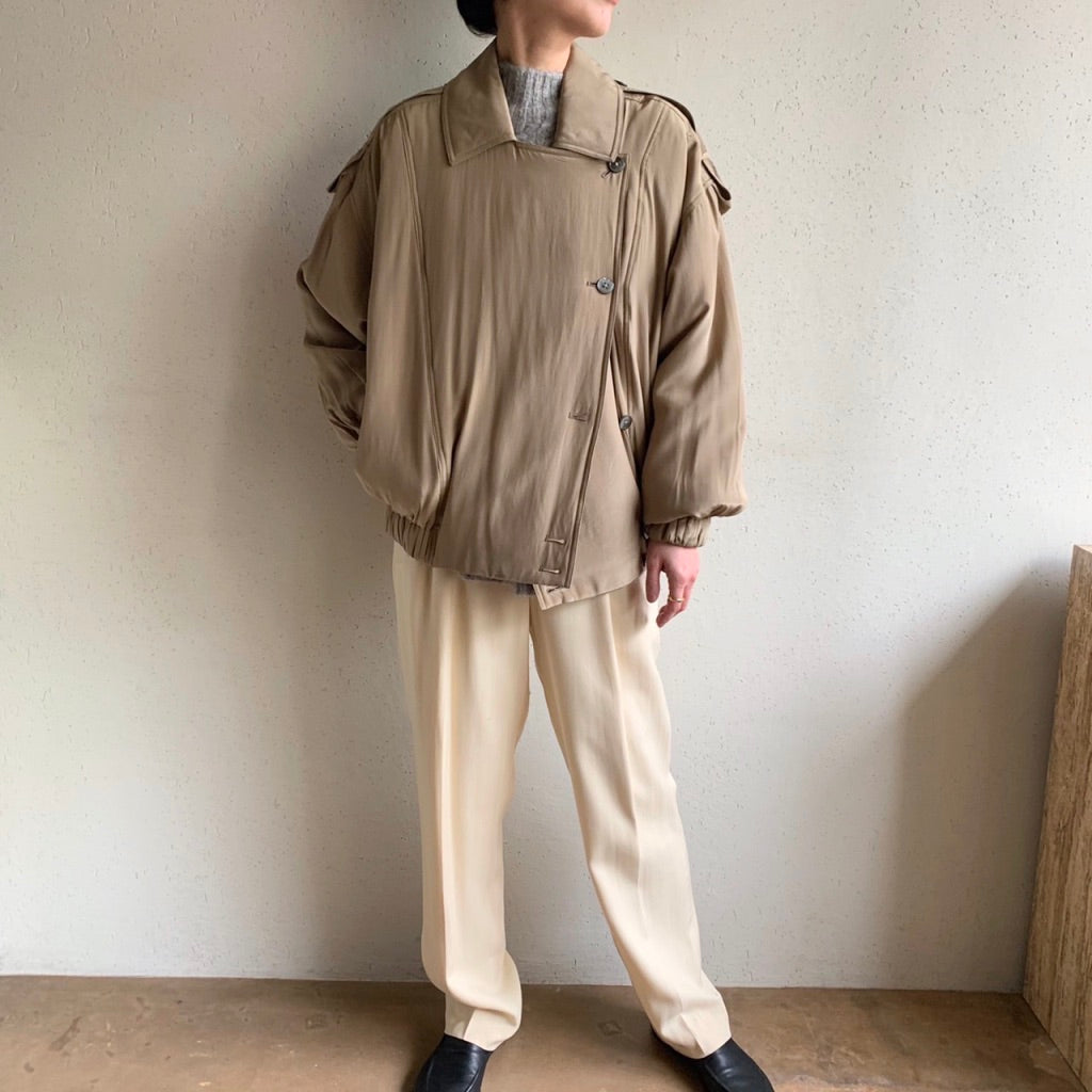 90s "ELLEN TRACY" Silk Jacket