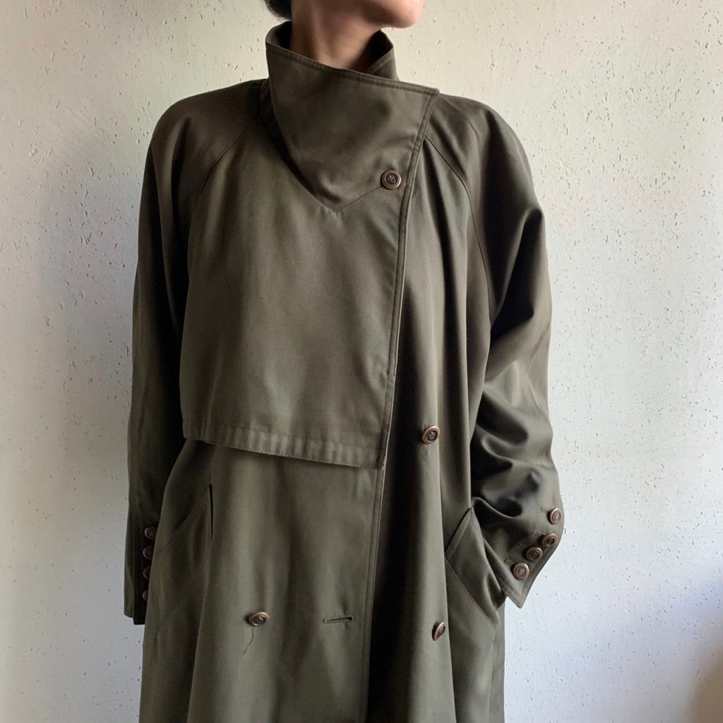 80s “GANTOS” Pleats Coat