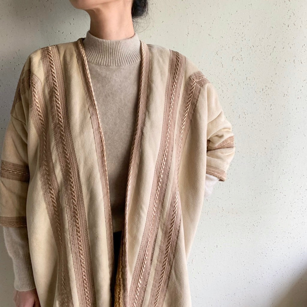 80s Boa Robe