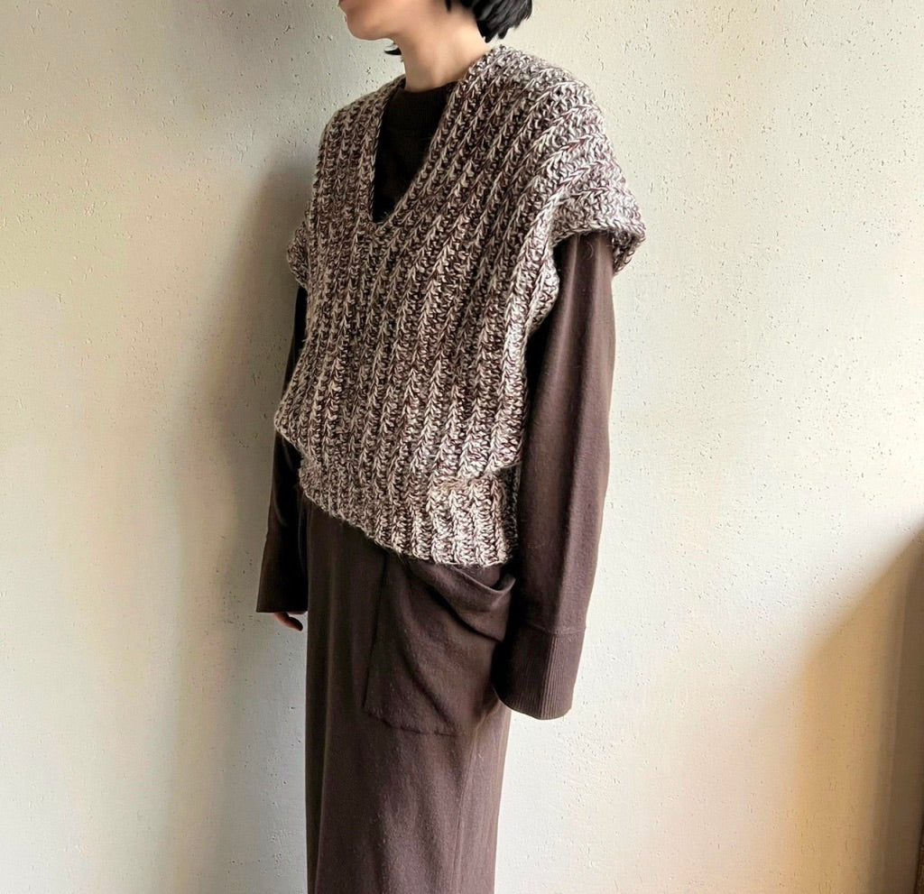 90s Mix Knit Vest