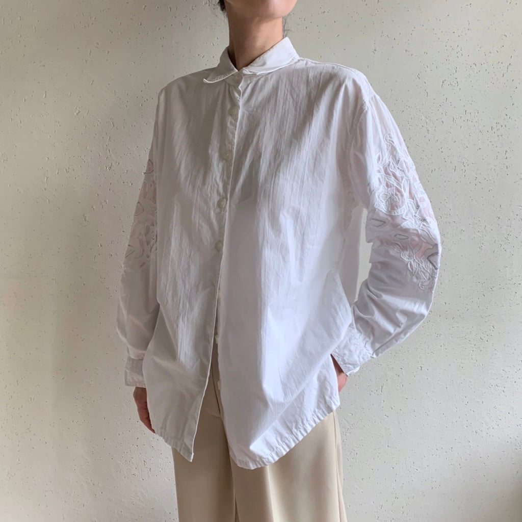90s EURO Lace Blouse