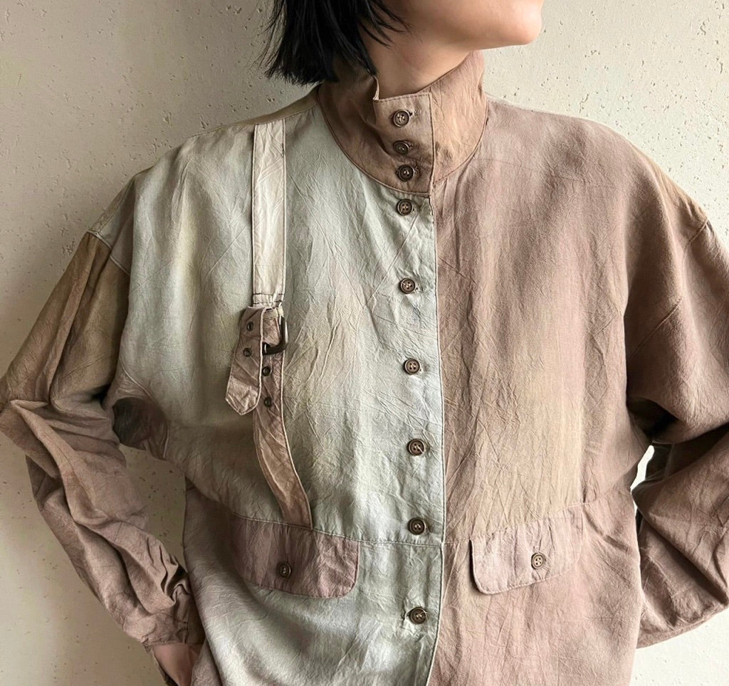 80s Design Blouse Made in USA