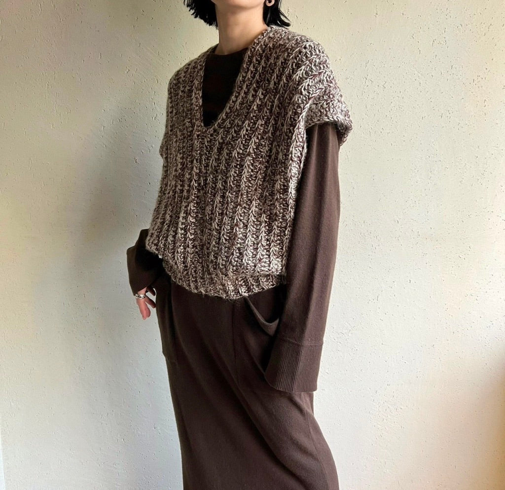 90s Mix Knit Vest