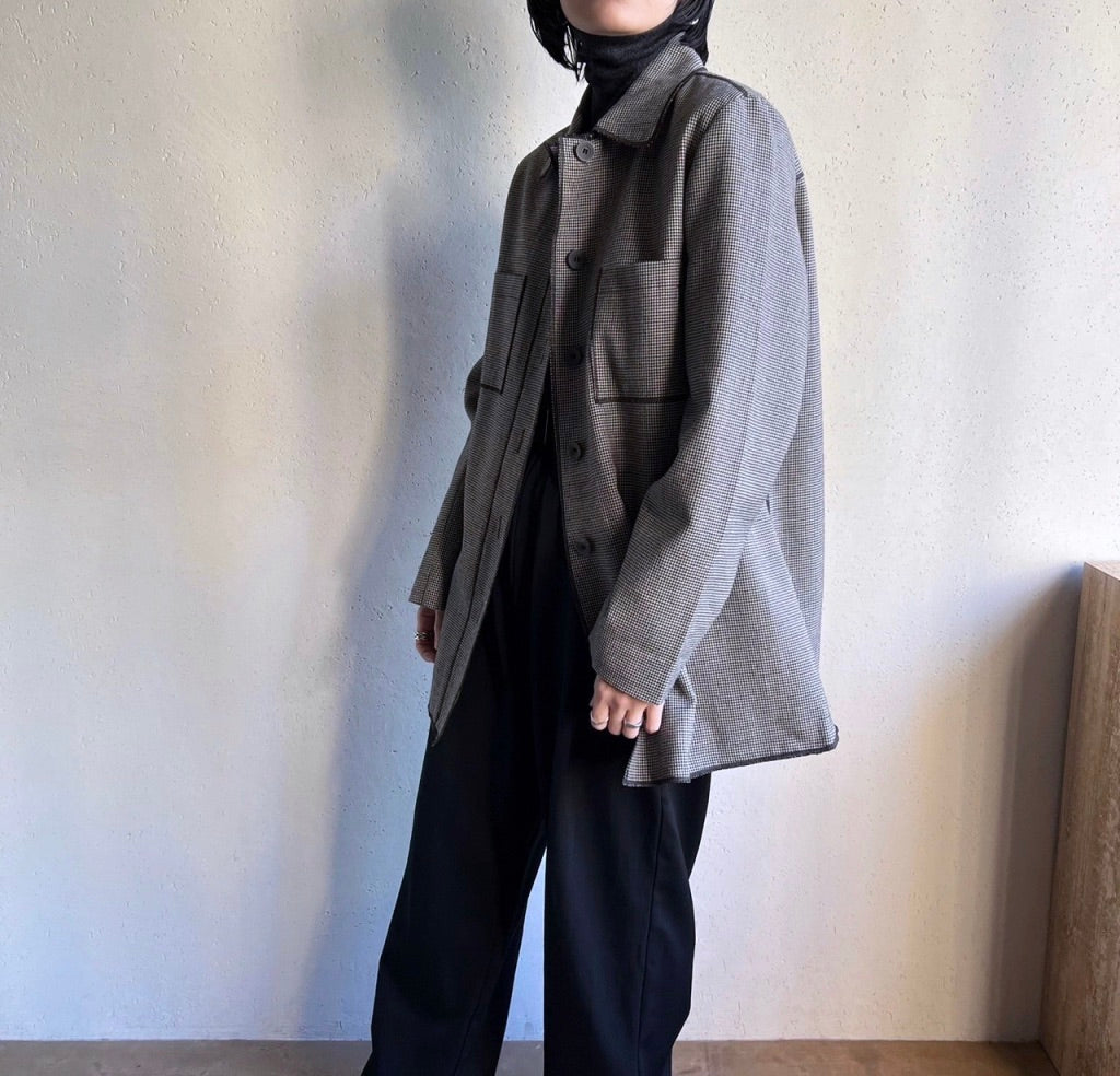 90s Wool Shirt Jacket
