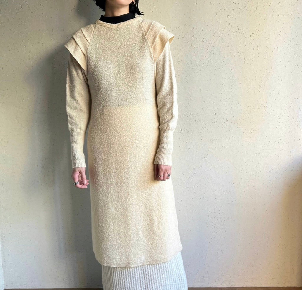 80s " Oscar de la Renta " Knit Dress