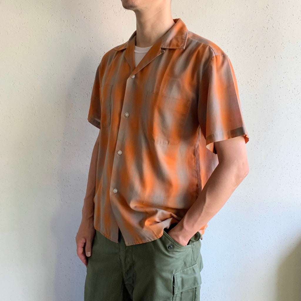 60s McGREGOR Plaid Shadow Shirt