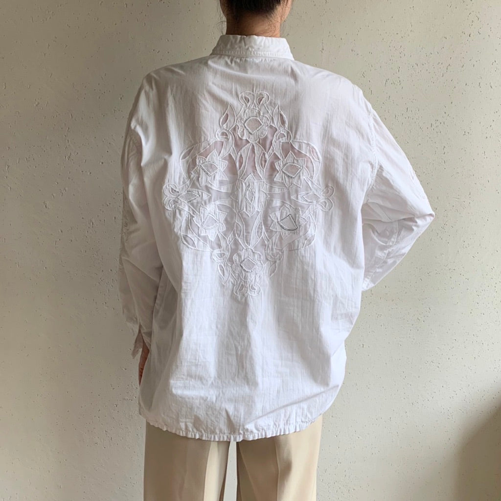 90s EURO Lace Blouse