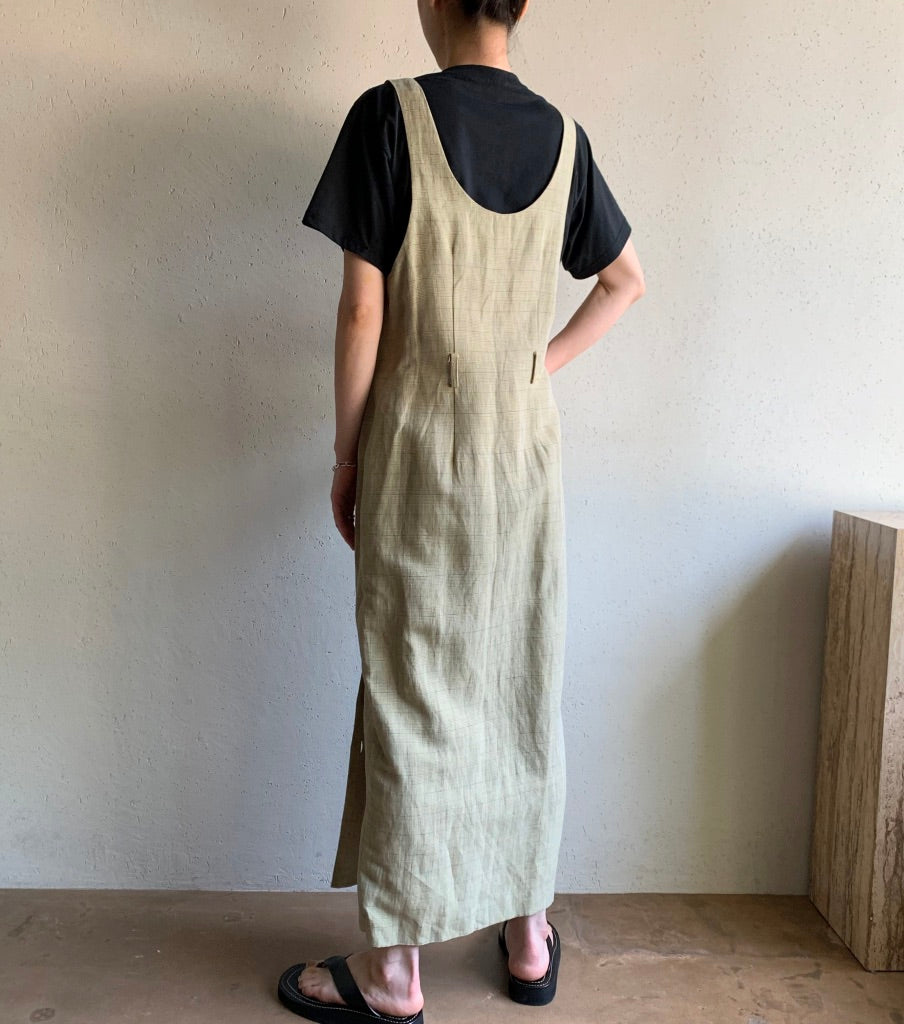 90s Plaid Dress Made in USA