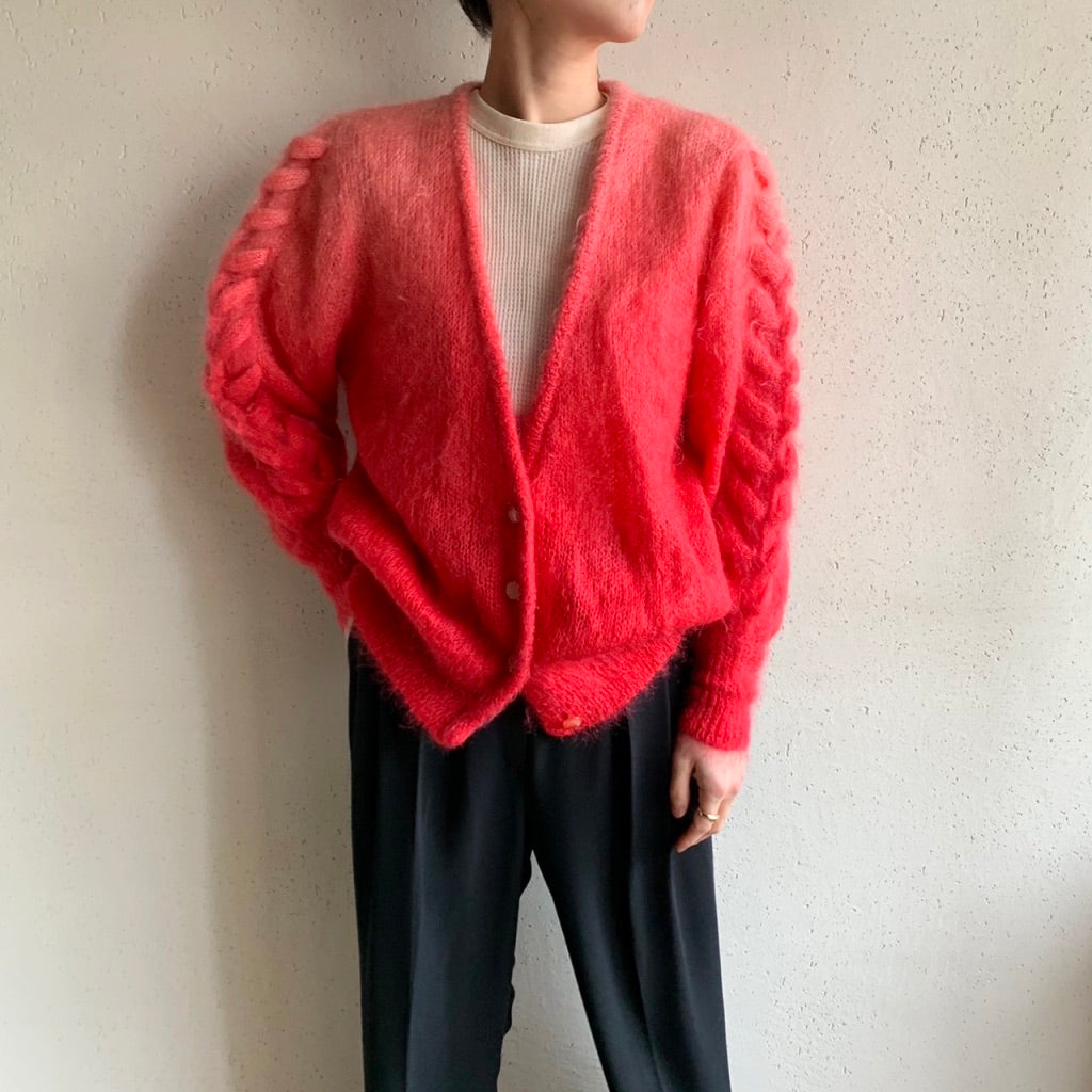 80s Gradation Knit Cardigan