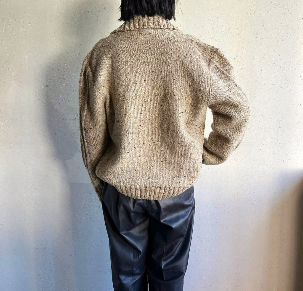 90s Design Knit Jacket