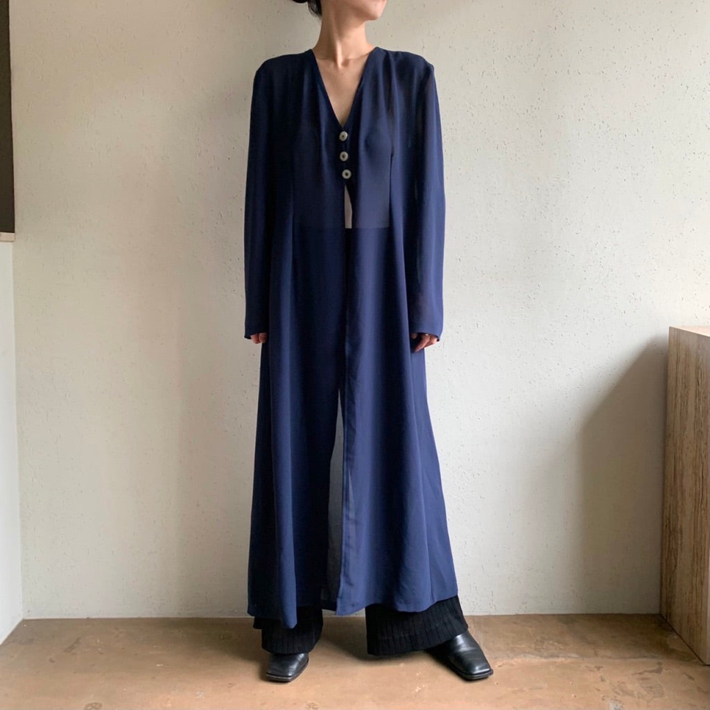 90s Sheer Dress Made in Italy