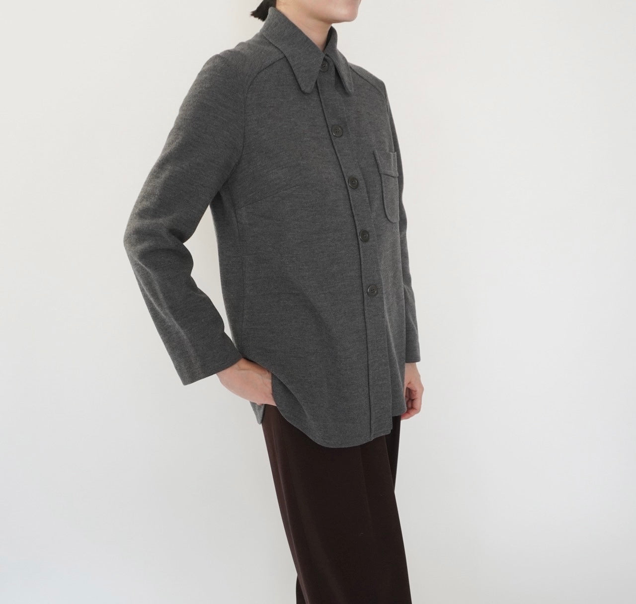 70s Gray Shirt Made in Sweden