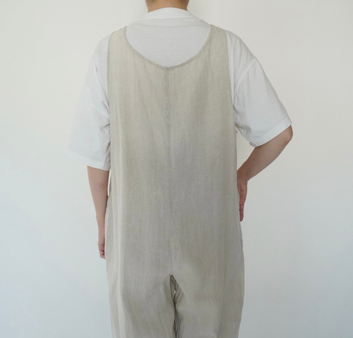 90s Linen Jumpsuit Made in Italy