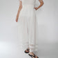 90s Design Wide Pants Made in France
