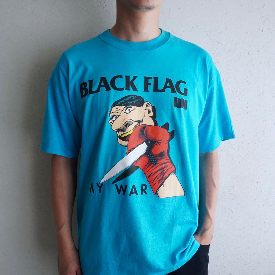 00s "BLACK FLAG MY WAR" T-shirt