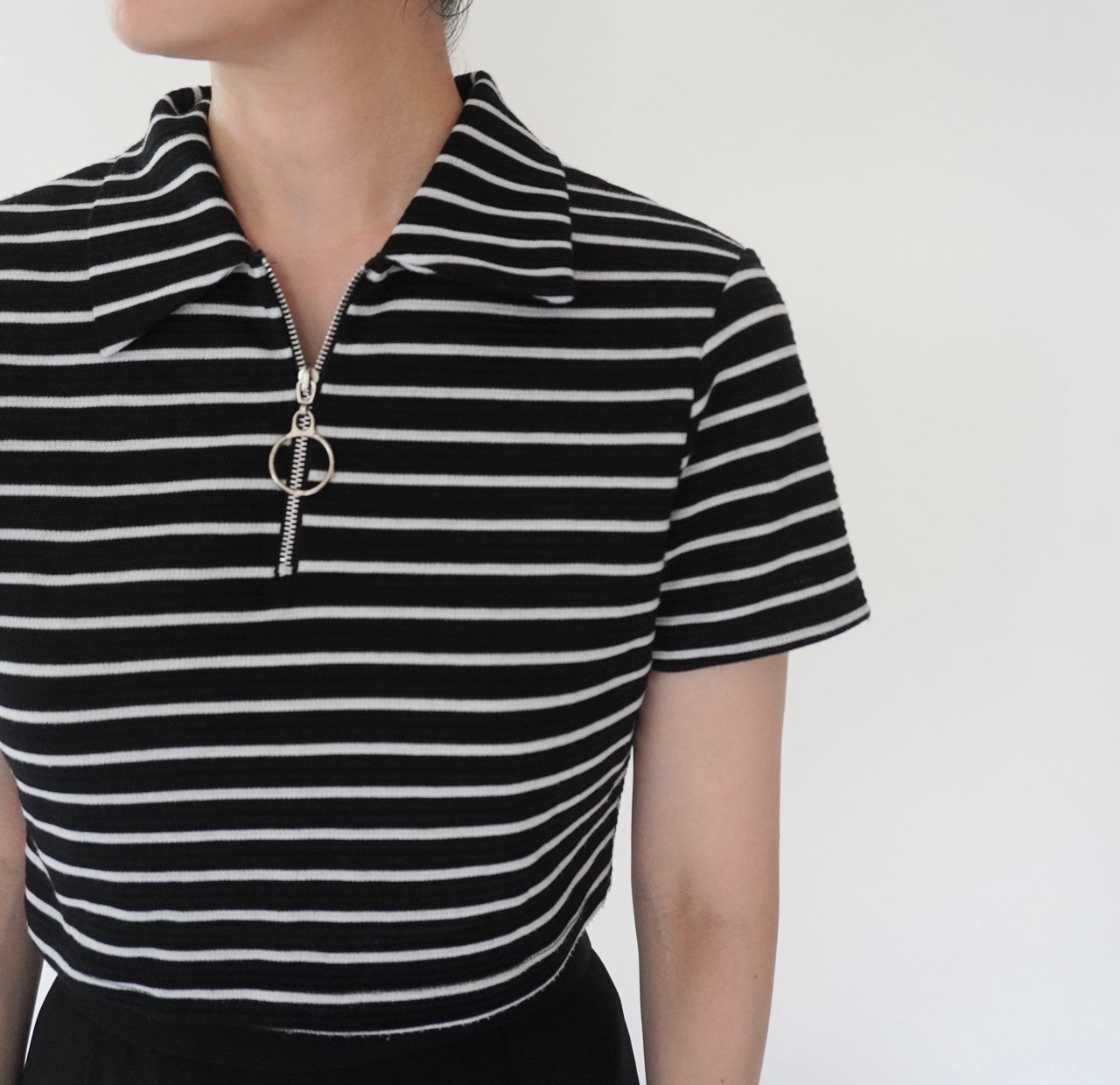 90s Cropped Top Made in USA