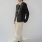 90s Faux Leather Top,Cardigan