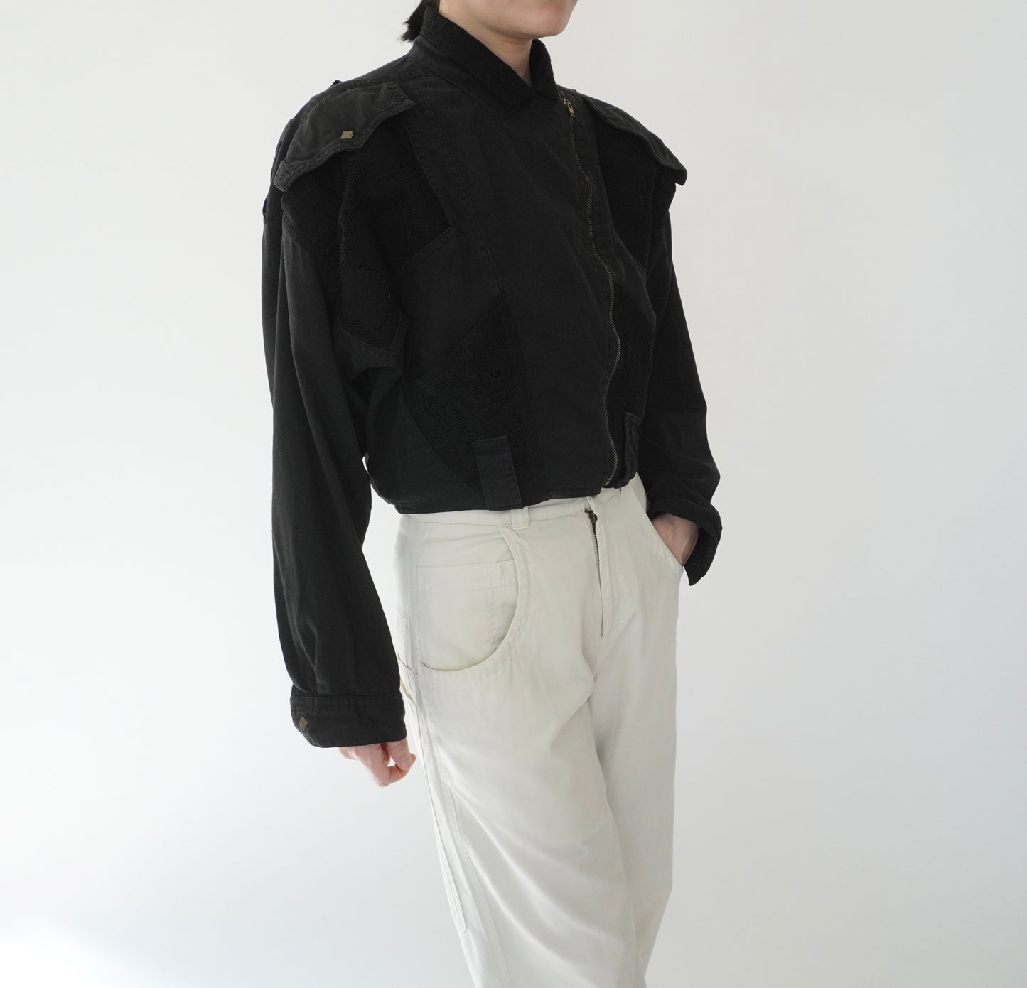 80s Lace Design Jacket